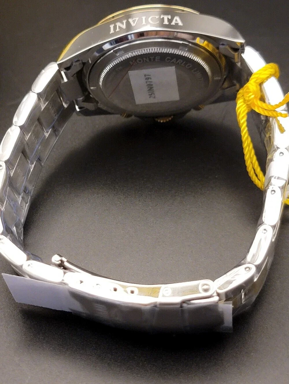 NWT Invicta Speedway Monte Carlo LE  Men's Watch 39.5mm, Gold Steel 50495 Casino
